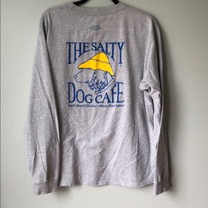 The Salty Dog Cafe gray long sleeve t-shirt